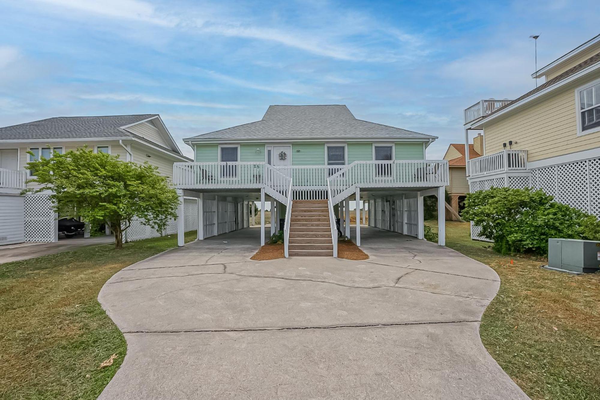 Four-Bedroom House With Great View! Pool Across The Street! Hunting Island Pass! Harbor Island Exterior foto